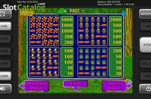 Скрин5. Crazy Monkey (Igrosoft) слот