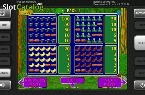 Скрин6. Crazy Monkey (Igrosoft) слот
