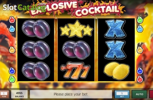 Скрин2. Explosive Fruit Cocktail слот