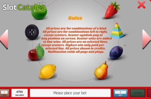 Скрин7. Fruit Heat слот