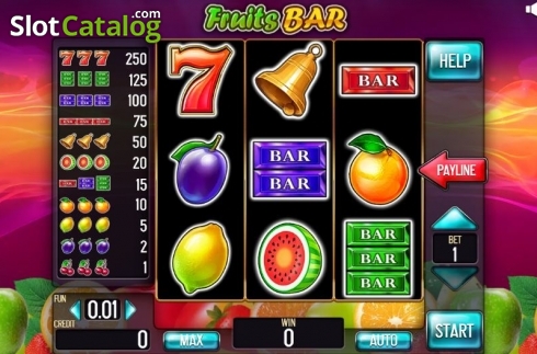 Скрин2. Fruits Bar (InBet Games) слот