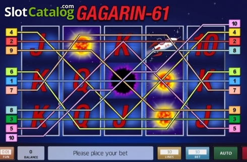 Скрин2. Gagarin 61 слот