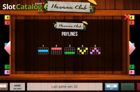 Скрин6. Havana Club слот