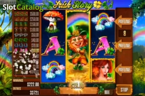 Скрин4. Irish Story 3x3 слот