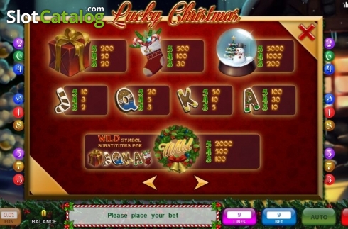 Скрин3. Lucky Christmas (InBet Games) слот