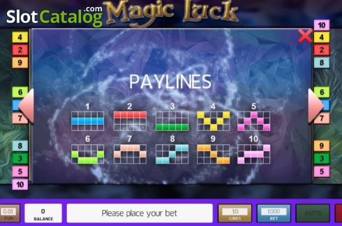 Скрин4. Magic Luck слот
