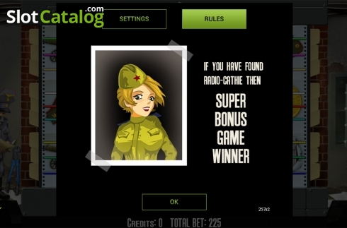 Скрин9. Top Secret слот