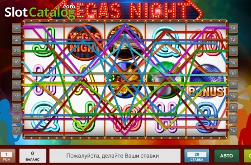 Скрин2. Vegas Night (InBet Games) слот