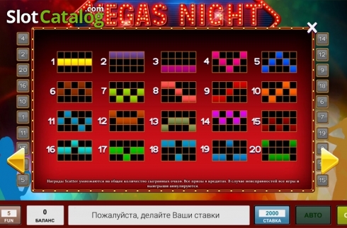 Скрин7. Vegas Night (InBet Games) слот