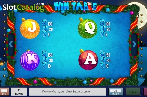 Скрин3. Xmas Luck слот