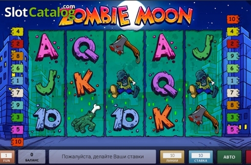 Скрин2. Zombie Moon слот