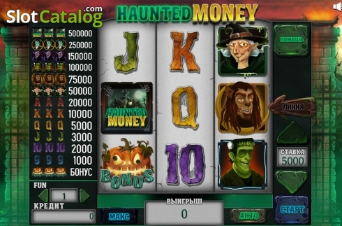 Скрин2. Haunted Money Nudge слот