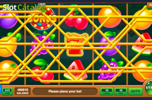 Скрин2. Fruit Scapes слот