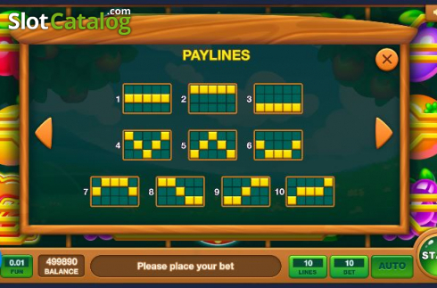 Скрин6. Fruit Scapes слот