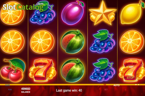 Скрин2. Blazing Fruits слот