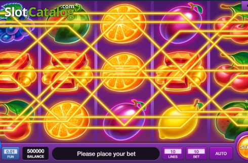 Скрин2. Hot Fruits Wheel (InBet Games) слот