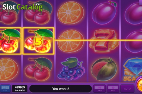 Скрин3. Hot Fruits Wheel (InBet Games) слот