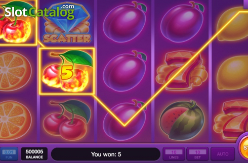 Скрин4. Hot Fruits Wheel (InBet Games) слот