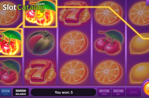 Скрин5. Hot Fruits Wheel (InBet Games) слот