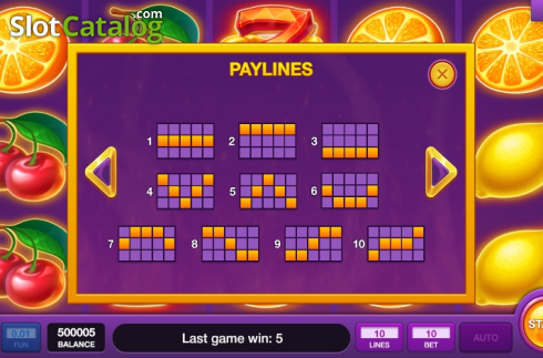 Скрин7. Hot Fruits Wheel (InBet Games) слот