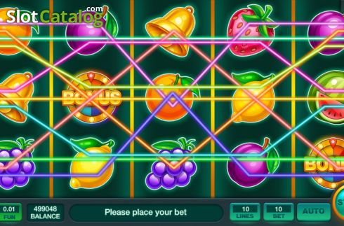 Скрин2. Fruits Fortune Wheel слот