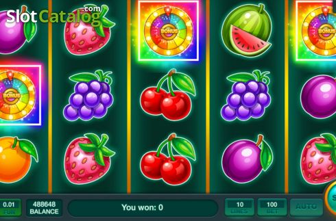 Скрин3. Fruits Fortune Wheel слот