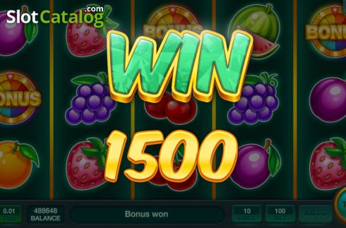 Скрин5. Fruits Fortune Wheel слот