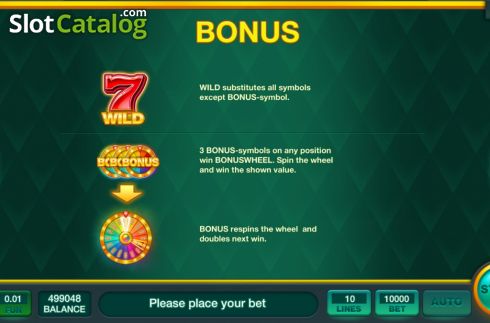 Скрин7. Fruits Fortune Wheel слот