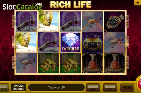Скрин5. Rich Life 3x3 слот