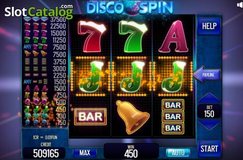 Скрин3. Disco Spin Pull Tabs слот