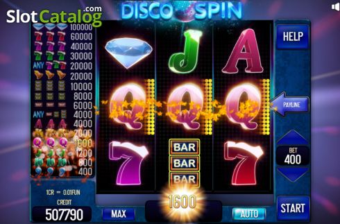 Скрин4. Disco Spin Pull Tabs слот