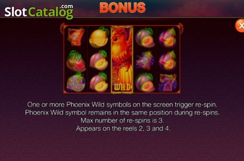 Скрин8. Phoenix Wild слот