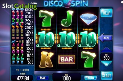 Скрин3. Disco Spin (InBet Games) слот