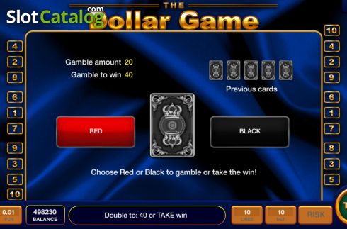 Скрин5. The Dollar Game слот