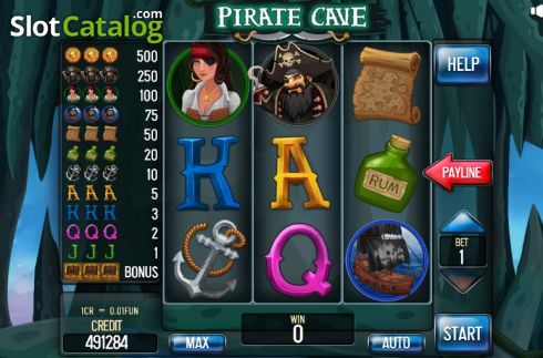 Скрин2. Pirate Cave Pull Tabs слот