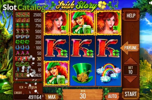 Скрин3. Irish Story Pull Tabs слот