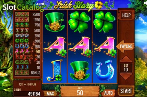 Скрин4. Irish Story Pull Tabs слот