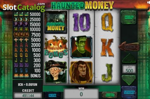 Скрин2. Haunted Money Pull Tabs слот