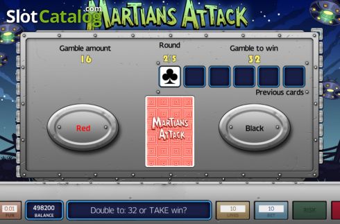 Скрин7. Martians Attack слот