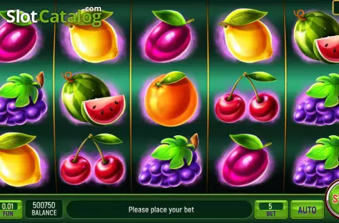 Скрин2. Fruity Taste слот