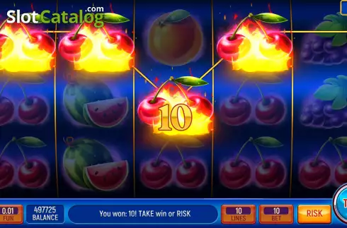 Скрин3. Sizzling Star (InBet Games) слот