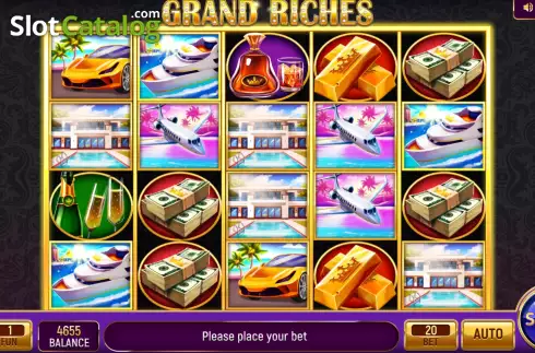 Скрин2. Grand Riches слот