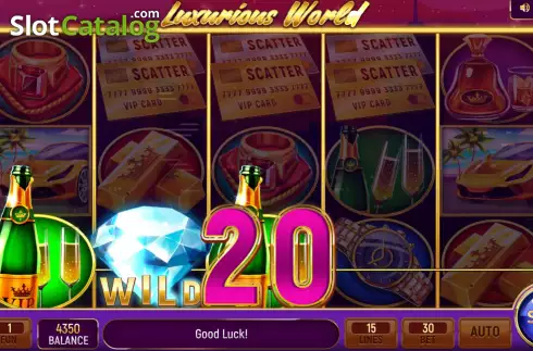 Скрин5. Luxurious World слот