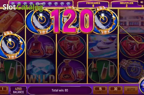 Скрин6. Luxurious World слот