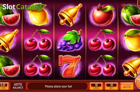Скрин2. Wheel of Fruits слот