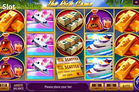 Скрин2. The Rich Game слот