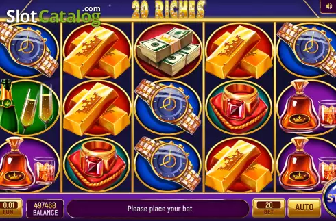 Скрин2. 20 Riches слот