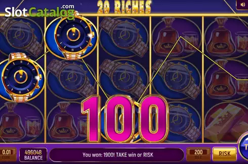 Скрин4. 20 Riches слот