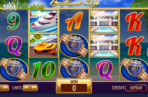 Скрин2. Brilliant Life слот