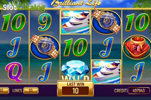 Скрин3. Brilliant Life слот